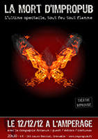 Affiche du prochain spectacle d´Impropub